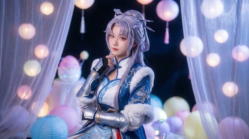 陈美娇视频直播：Cosplay展示