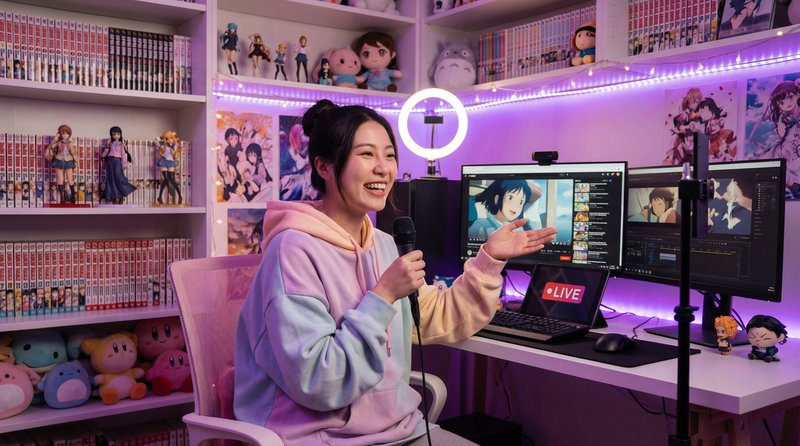陈美娇视频直播：动漫解说